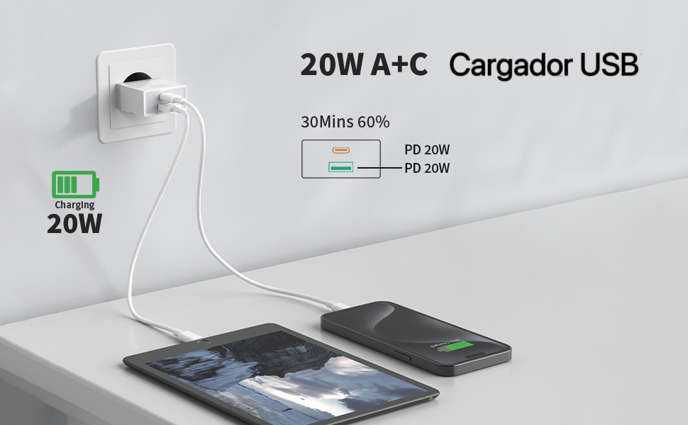 Cargador USB