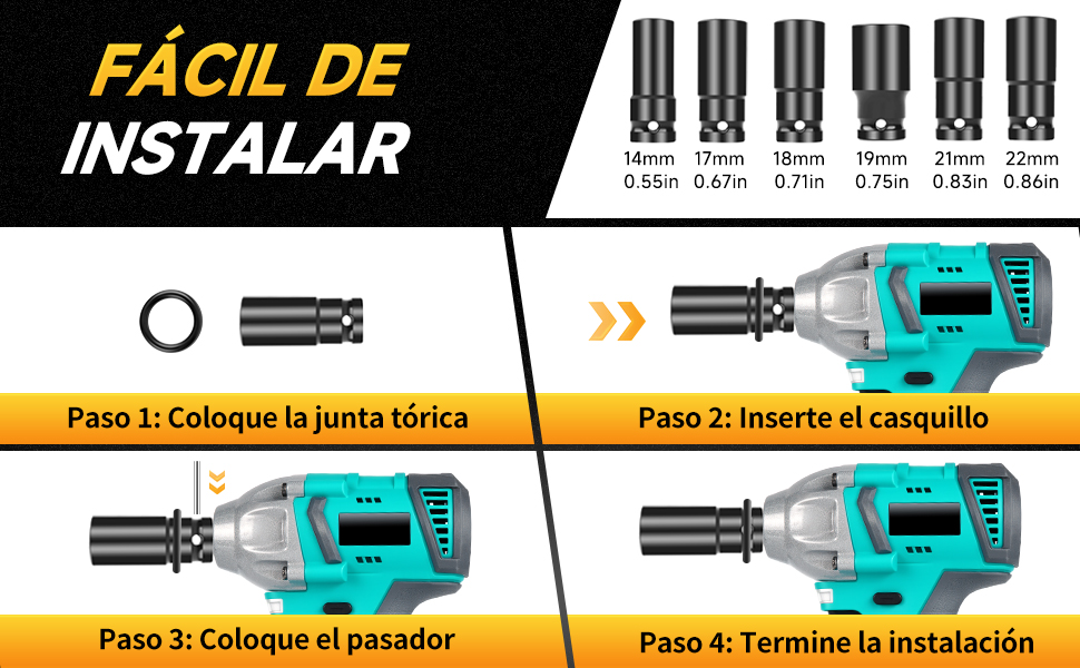 pistola de impacto bateria