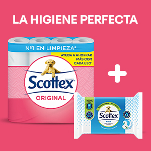 Papel Higienico, original, scottex, 2 capas