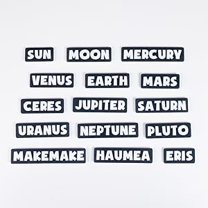 Aprender los planetas del sistema solar y sus nombres