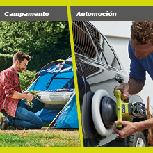 Campamento y Automoción