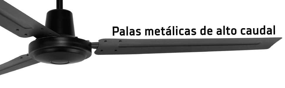ventiladores de techo, ventilador de techo orbegozo, ventilador de techo metalico, ventilador negro