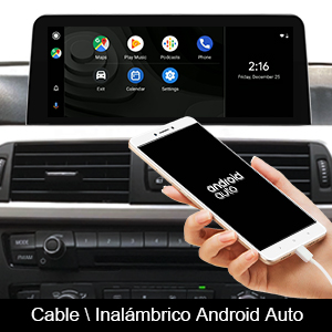 Wired/wireless android play auto para bmw f30 NBT