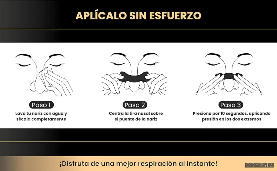 tiras nasales antironquidos para dormir deportivas para respirar mejor nasal strips nose strips