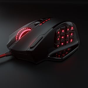 raton gaming gamer juego mouse mice ambidiestro barato botones programables