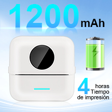 Portátil Mini Impresora Bluetooth Impresora Termica