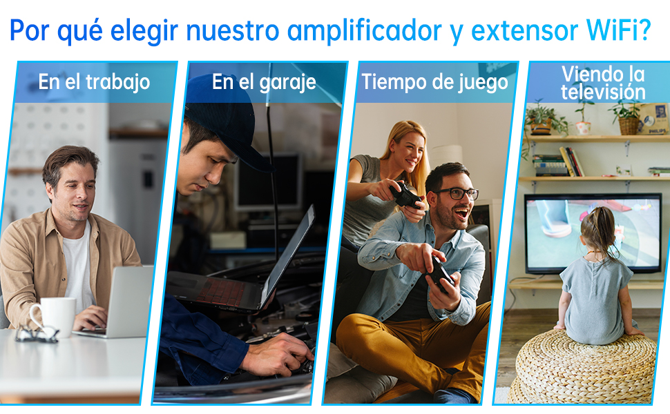 Por qué elegir nuestro amplificador y extensor WiFi?