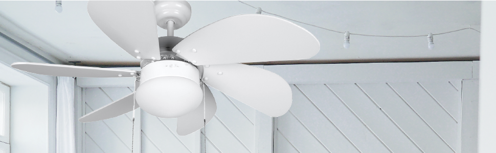ventilador de techo, ventilador de techo blanco, ventilador de techo económico, ventilador orbegozo
