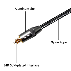 cable óptico de audio