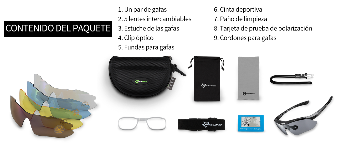 contenido del paquete