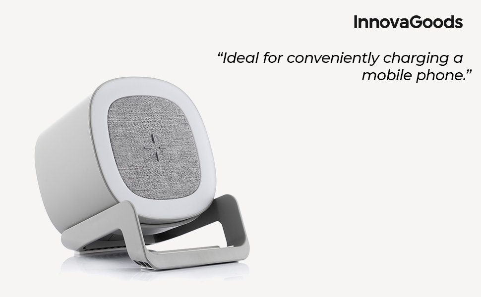 altavoz, cargador, lampara, inalambrico, movil, sonido, audio, wireless