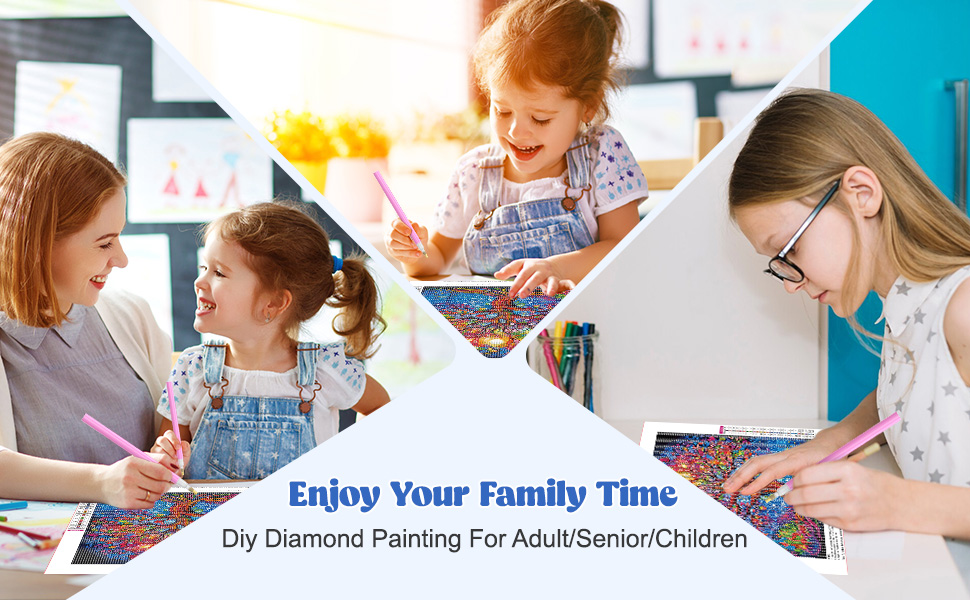 diamond painting manualidades adultos niños 10 años niña 8 pintura regalo de diamantes kit completo