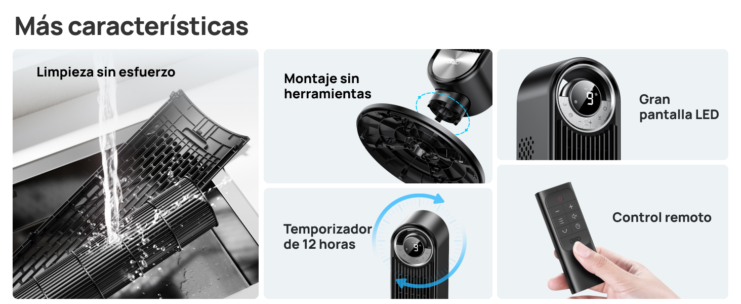 Dreo Smart Tower Fans for Home