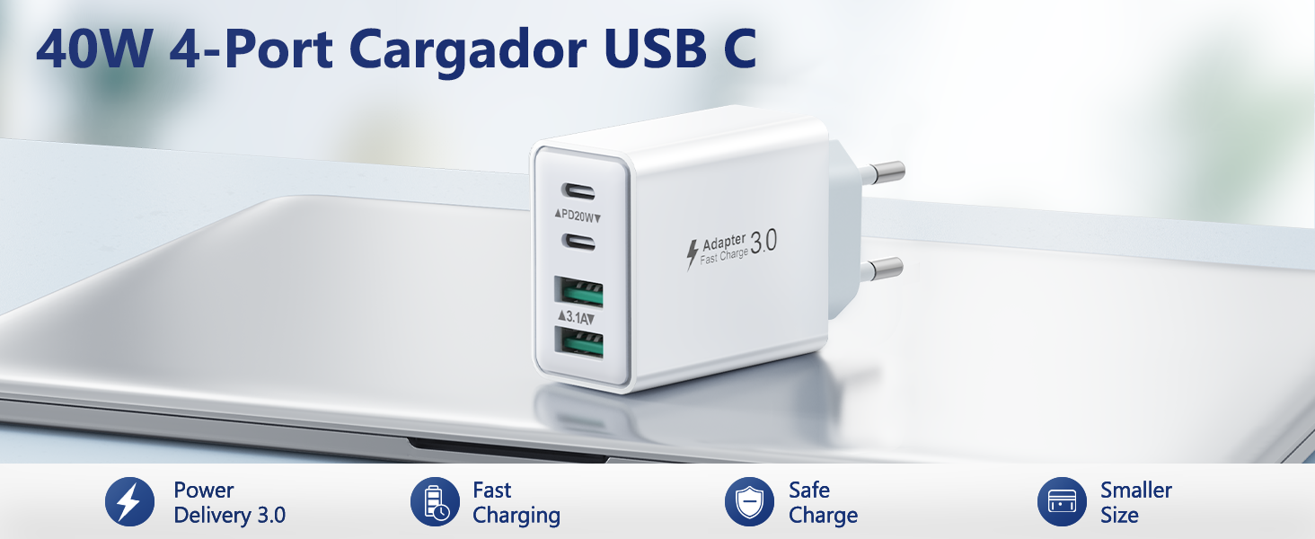 Cargador USB C