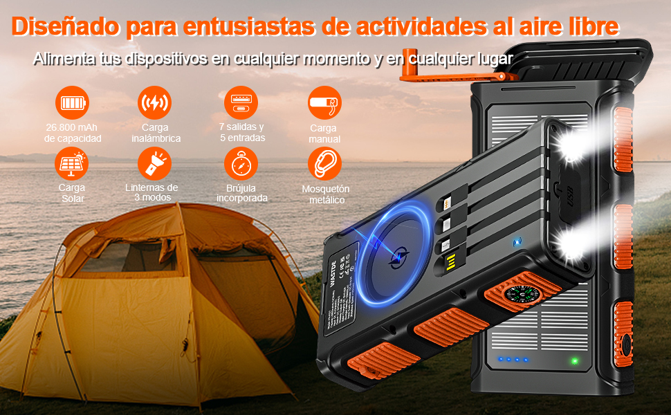 W31 Solar Powerbank