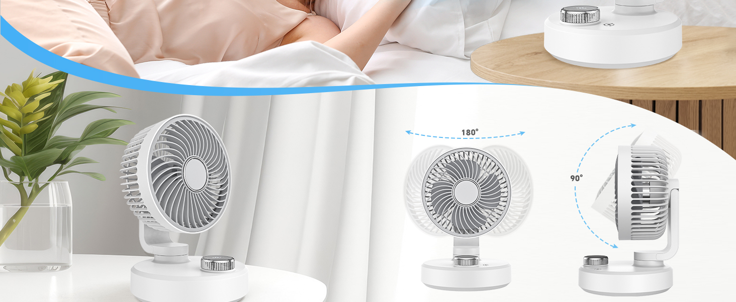 ventilador recargable