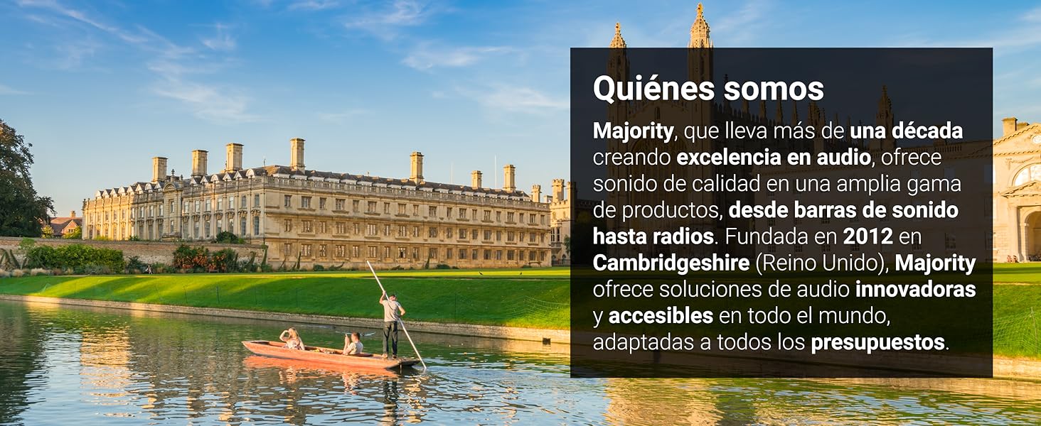 La Majority son de origen británico y combinan tecnología avanzada con un diseño excepcional