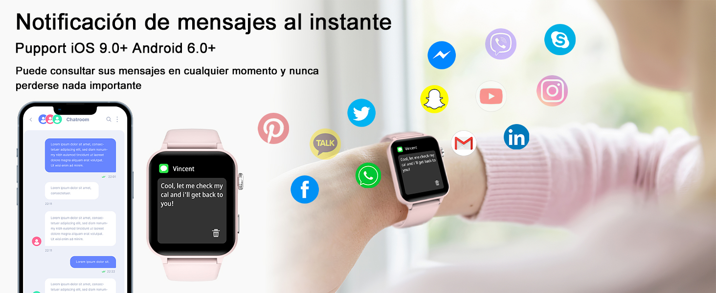 reloj inteligente，reloj inteligente mujer reloj inteligente hombre