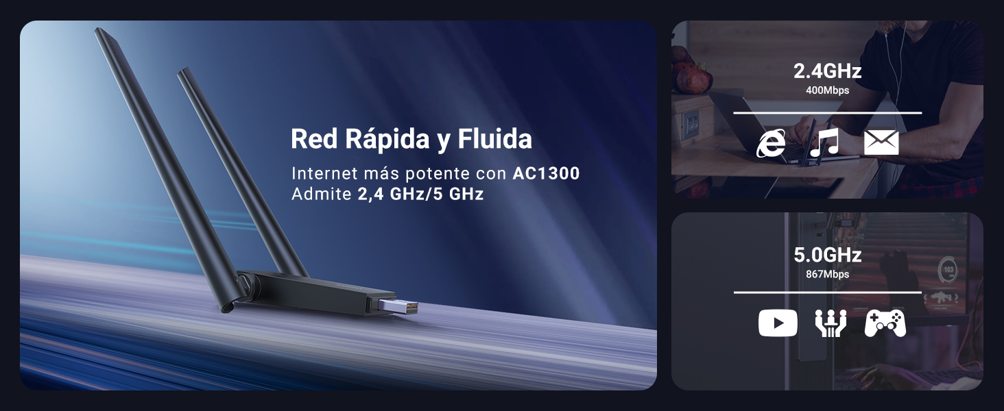 Antena usb wifi