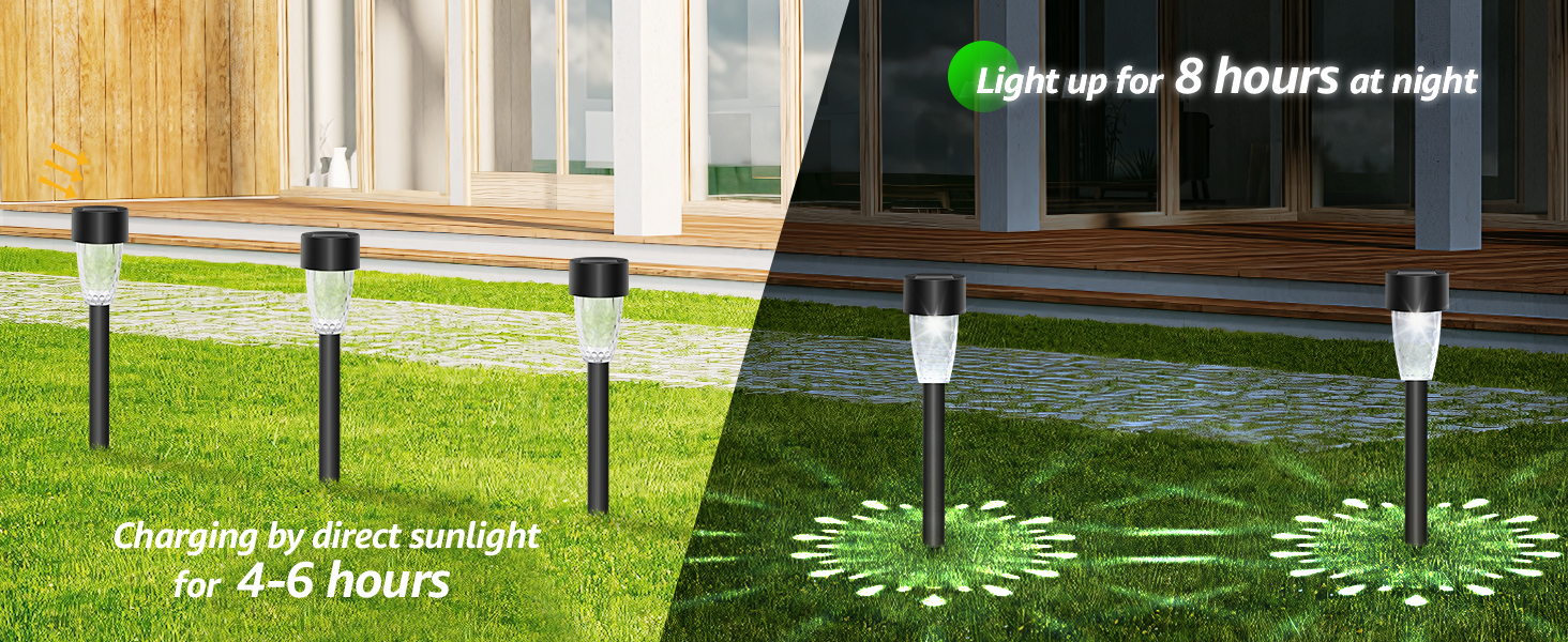 luces solares led exterior jardin