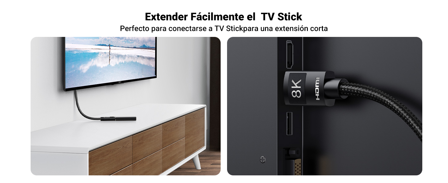 Cable Alargador HDMI 2.1