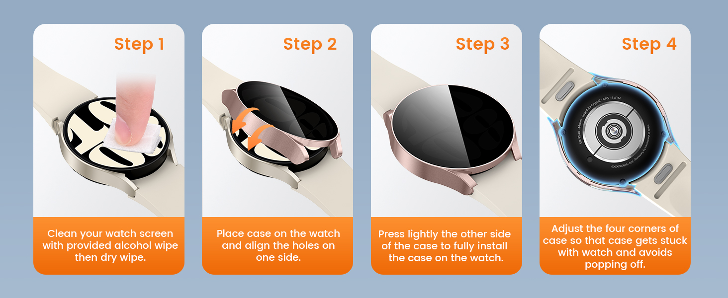 Kamita Funda para Samsung Galaxy Watch 6