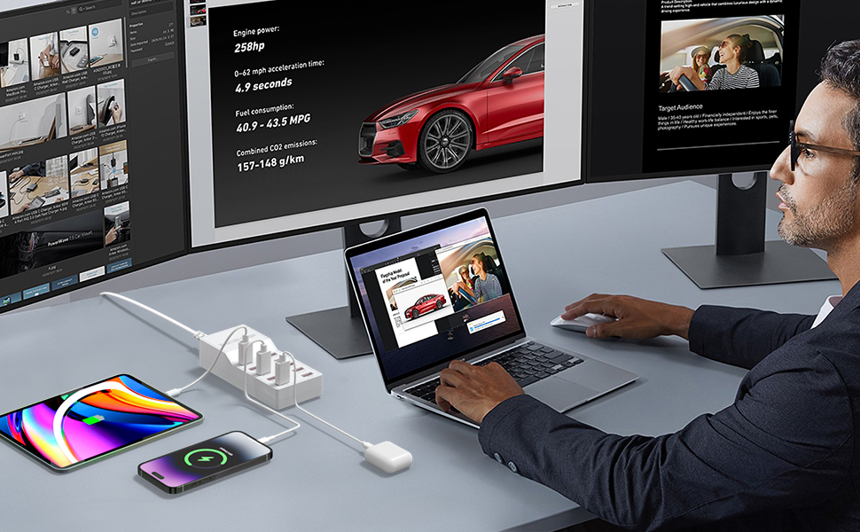 Cargador USB C Carga Rapida