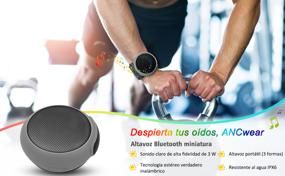 Altavoz Bluetooth ANCwear