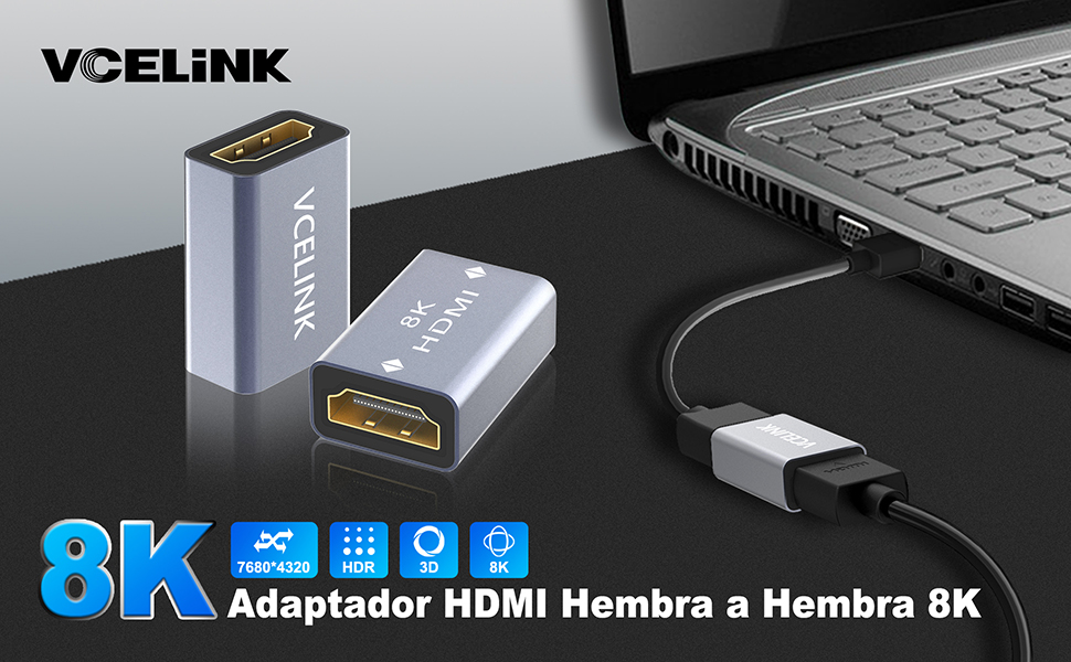 conector hdmi hembra hembra