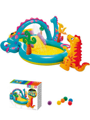 Intex, piscina infantil, juego acuático, centro acuático, piscina hinchable, piscina desmontable,