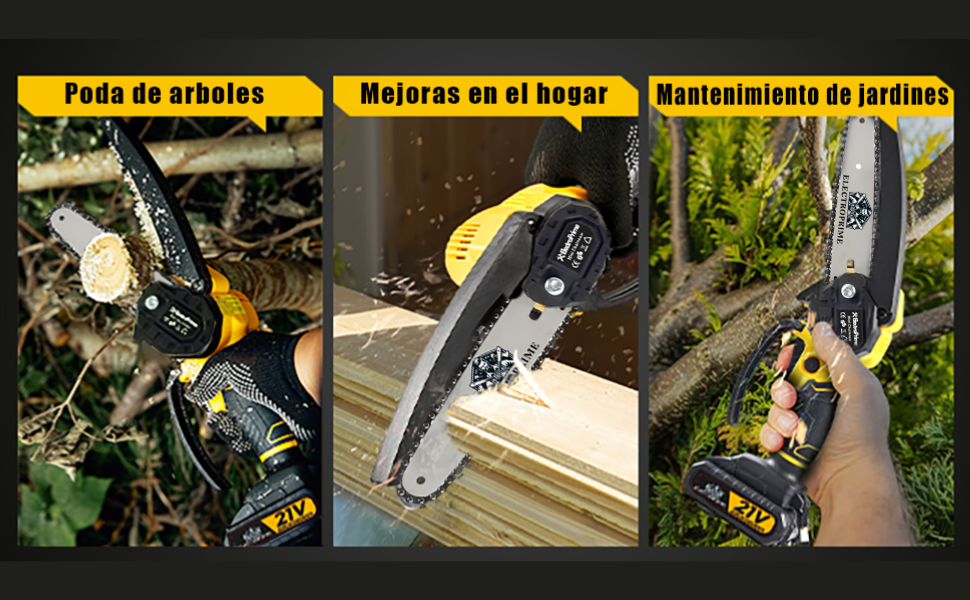 motosierra bateria