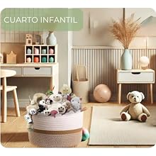 Cesta juguetes infantil