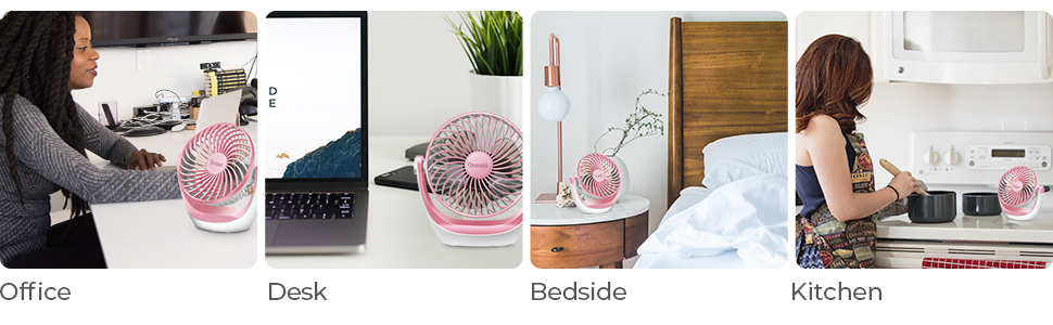 Ventilador de escritorio