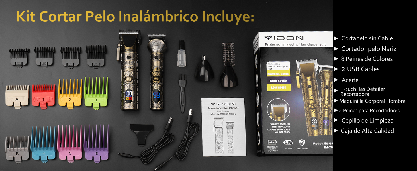 recortadora de barba hombre