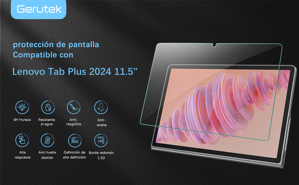 Cristal Vidrio Templado para Lenovo