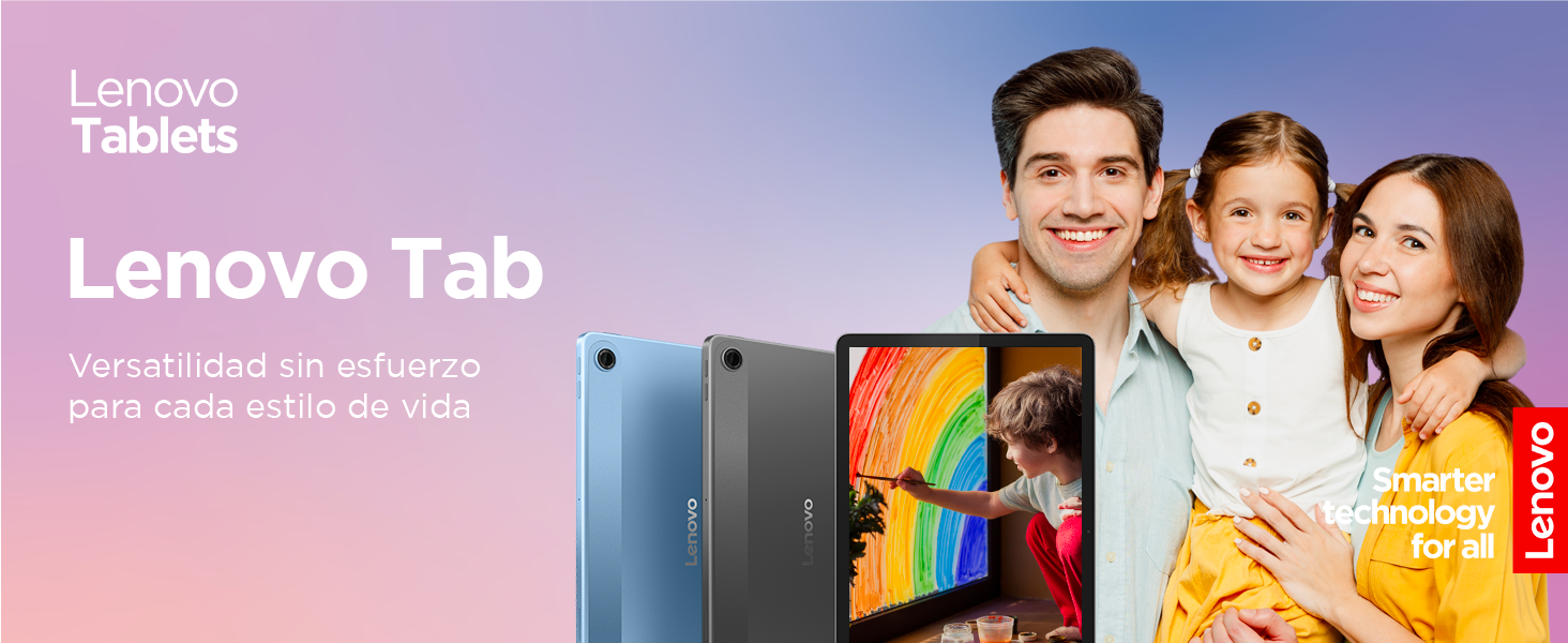 Lenovo Tab - Imagen Tablet com familia
