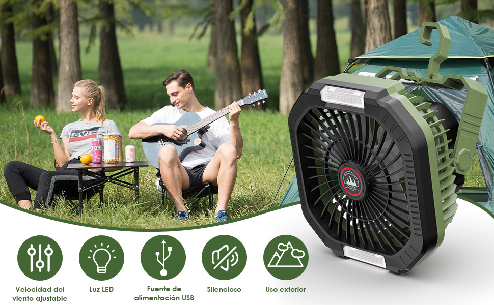 Ventiladores al aire libre