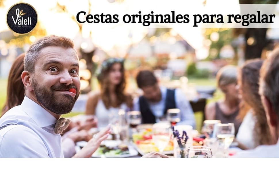 Cestas originales para regalar Valeli