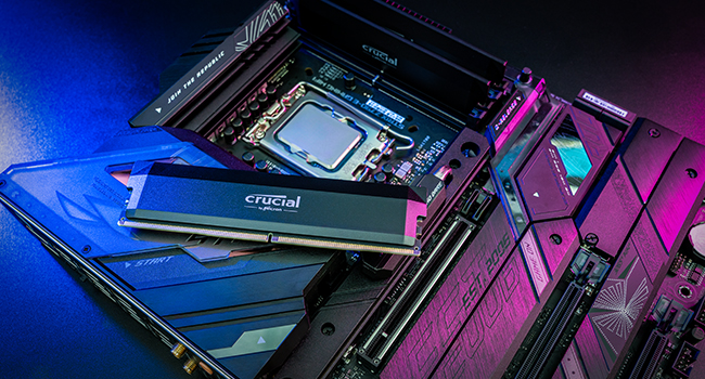DRAM Crucial DDR5 Pro Overclocking