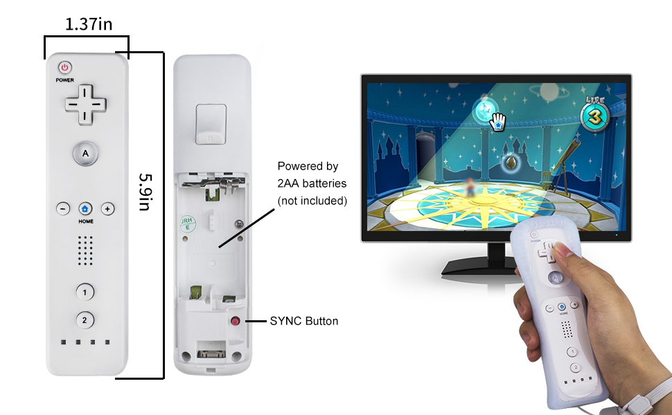 Controlador para Wii.