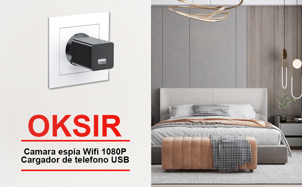Mini Camara Espia Oculta Wifi