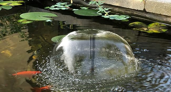 Fuente solar para exterior