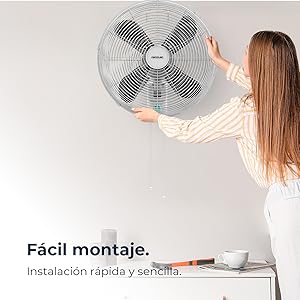 ventilador de pared; ventilador pared; ventilador cecotec; fan; ventilador silencioso; EnergySilence