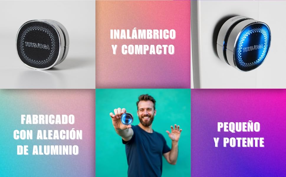 altavoces bluetooth inalámbrico pequeño potente