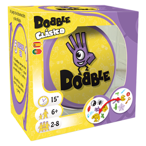 Dobble, Dobble Clásico, Asmodee, Juego de cartas, Fun Fast Games, Zygomatic