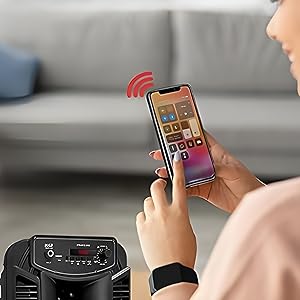 Altavoces Bluetooth Portátil Recargable Exteriores Subwoofer Tweeter Grabación Micrófono Luces