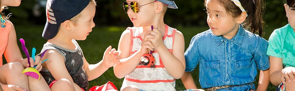 verano, niños, juguetes para niños