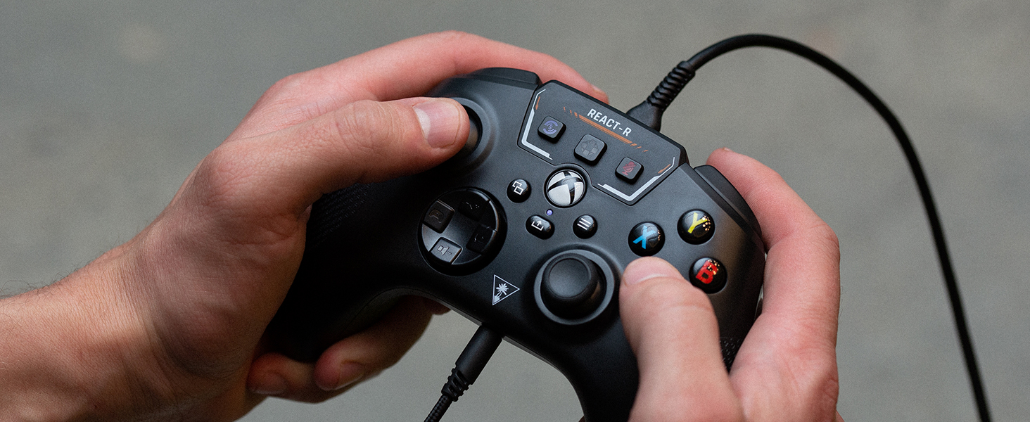 Control de juego;React-R Controller;Xbox;Xbox Series X;Xbox Series S;PC controller