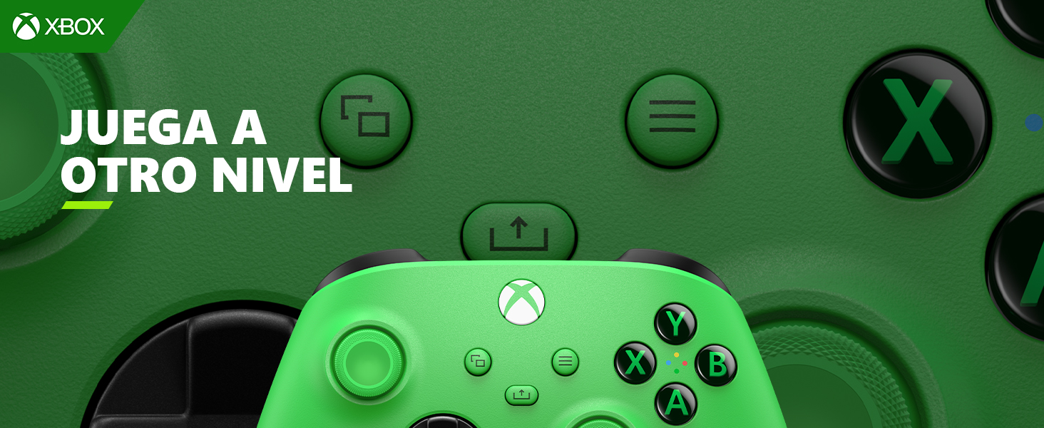 Mando Inalámbrico Xbox Velocity Green