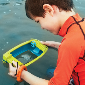 explorador subacuático en el estilo de vida del mar